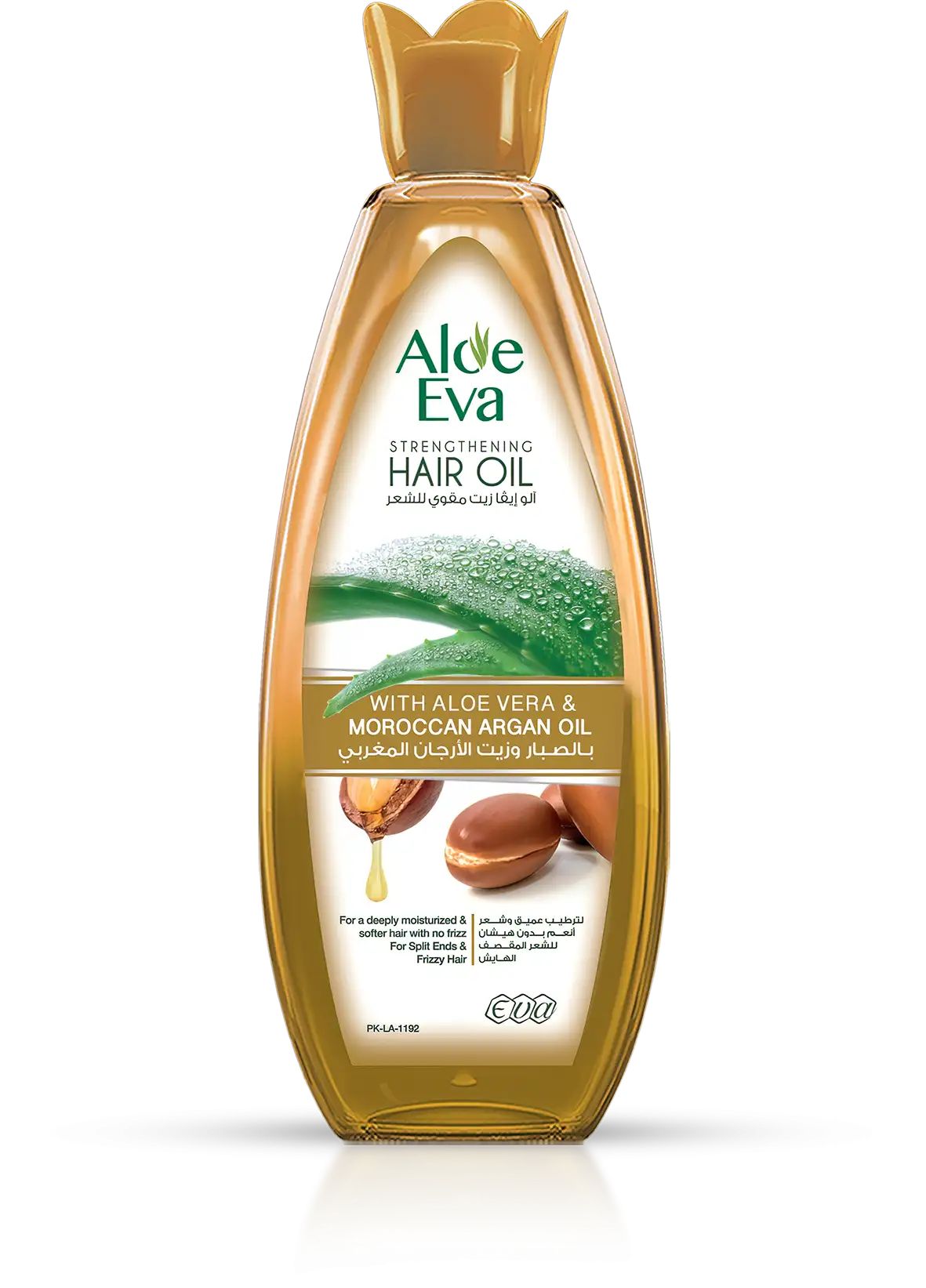 Aloe Eva Hair Strengthening Oil With Aloe Vera & Moroccan Argan Oil 170 Ml ( Special Offer 10 % )