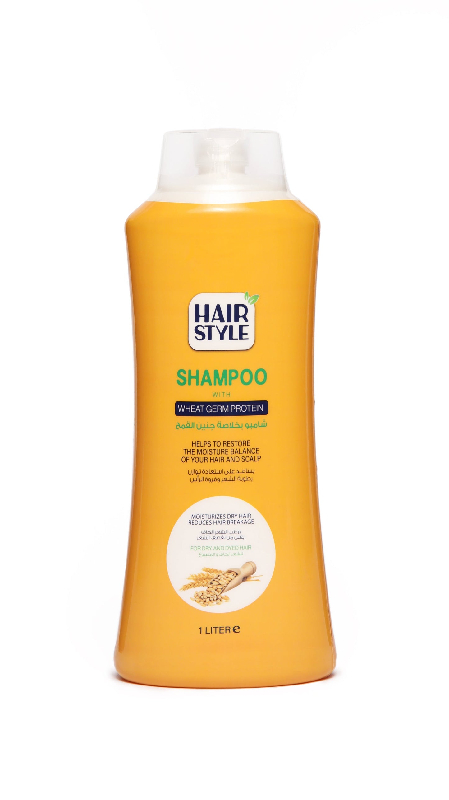 Hairstyle shampoo with wheat germ extract , 1000 ml