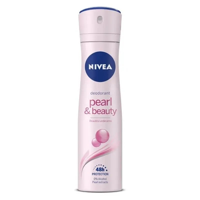 Nivea | Pearl And Beauty Deodorant Spray For Women | 150ml 20% Off