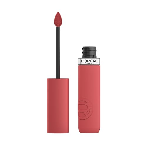 L’Oréal Paris L'Oréal Paris Liquid Lipstick, Intense Colour, Longwear Matte Formula with Hyaluronic Acid, Transfer- and Smudge-Resistant, Infallible Matte Resistance, Shade: 230 Shopping Spree