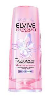 L’Oréal Paris Elvive Glycolic Gloss Extra Gloss Conditioner with 4% Glycolic Acid for Dull and Porous Hair 360ML