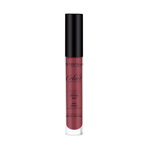 Deborah Fluid Velvet Mat Lipstick, 28-Rose