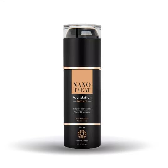 Nanotreat NANO TREAT FOUNDATION SPF30(MEDIUM) 30ML Nano Treat Foundation SPF30 (Medium) 30ml