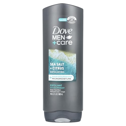 Dove Men + Care Body + Face Wash Sea Salt + Citrus 532 Ml