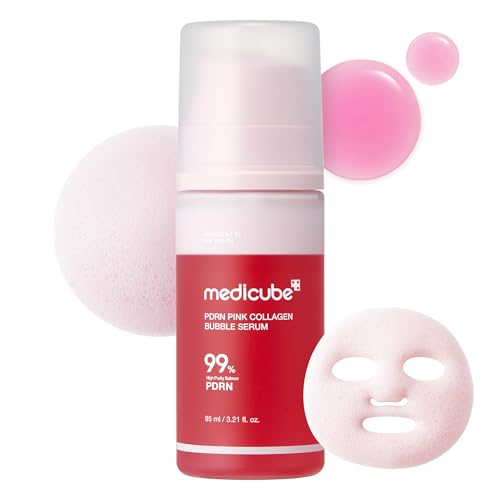 Medicube PDRN Pink Collagen Bubble Serum 99% 95ml