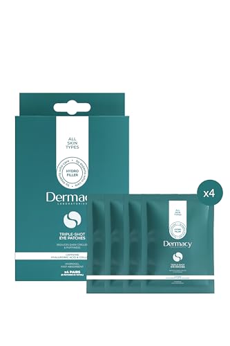 Dermacy Labs Triple-Shot Eye Patches Box 4 Pairs