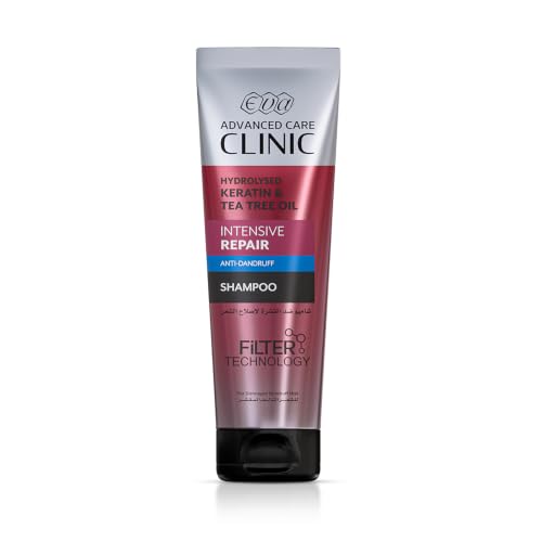 Eva E Keratin Anti-Dindruff Moisturizing Shampoo, 230 ml