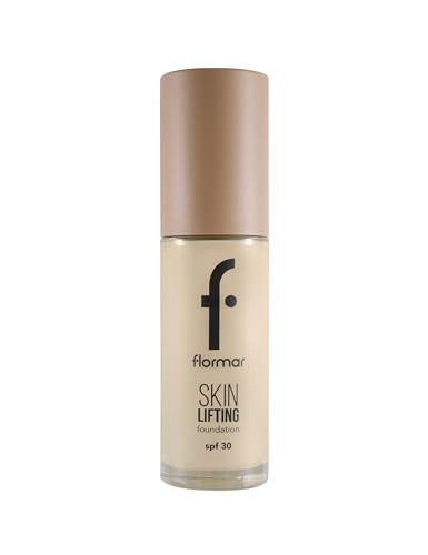Flormar Skin Lifting Foundation – 020 Pure Beige – Creamy Texture, Firming Care Effect, SPF 30, Smooth Youthful-Looking Finish