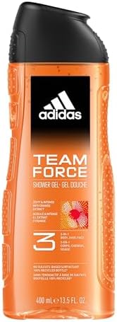 adidas Team Force 3-in-1 Shower Gel 400ml - Amazon Egypt