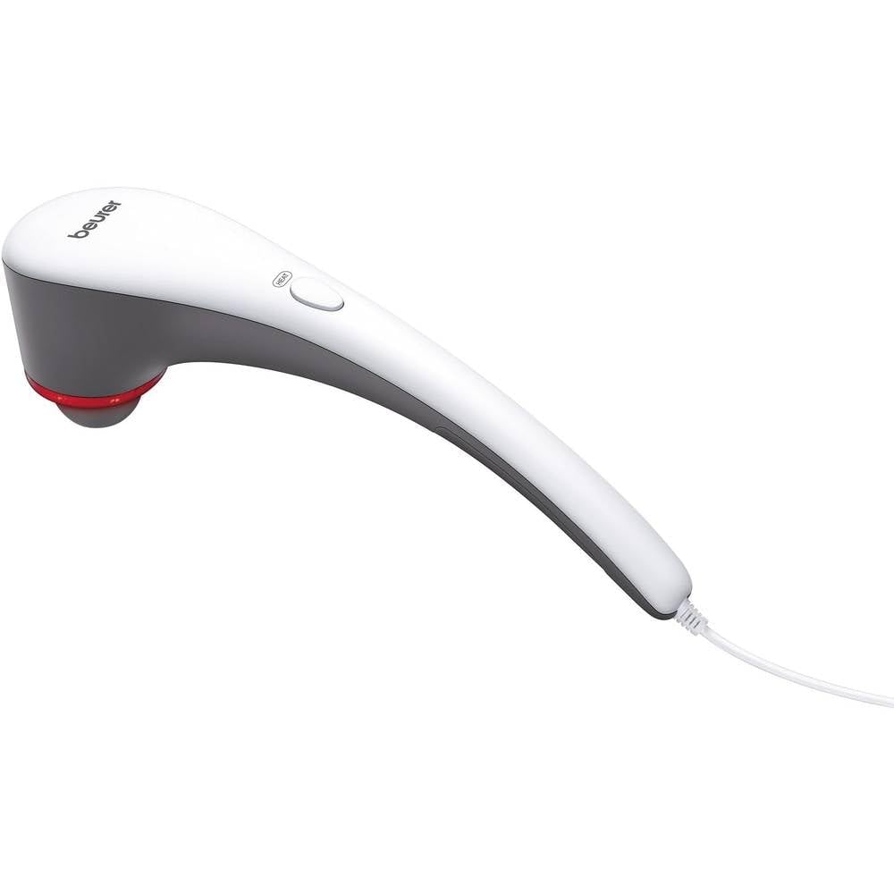 Beurer MG 55 Thumb Massager for Relaxing and Relaxing Muscles, Heat Function, Adjustable Intensity, 3 Attachments, Massager for Neck, Back, Legs