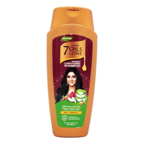 Emami 7 Oils in One Double Conditioning Shampoo Purifying Aloe Vera 200 ML