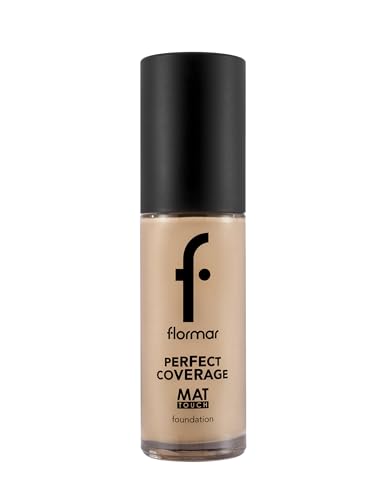 Flormar Perfect Coverage Mat Touch Foundation 321 Natural Pastelle