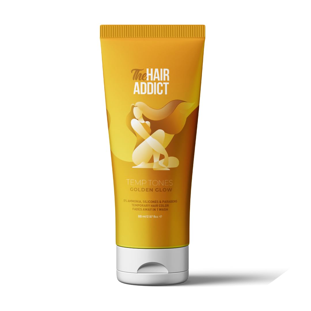 The Hair Addict Temp Tones Golden Glow Temporary Hair Colorant