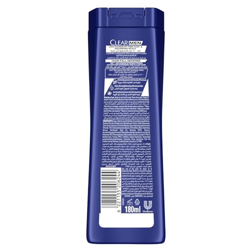 CLEAR Men Anti-dandruff Shampoo Hair Fall Defense 180ML