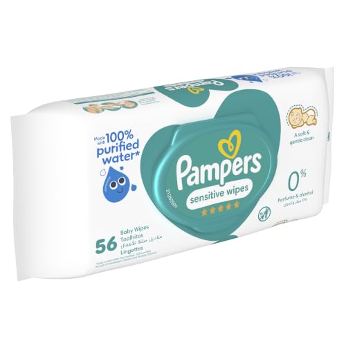 Pampers Sensitive Protect 56 Wipes