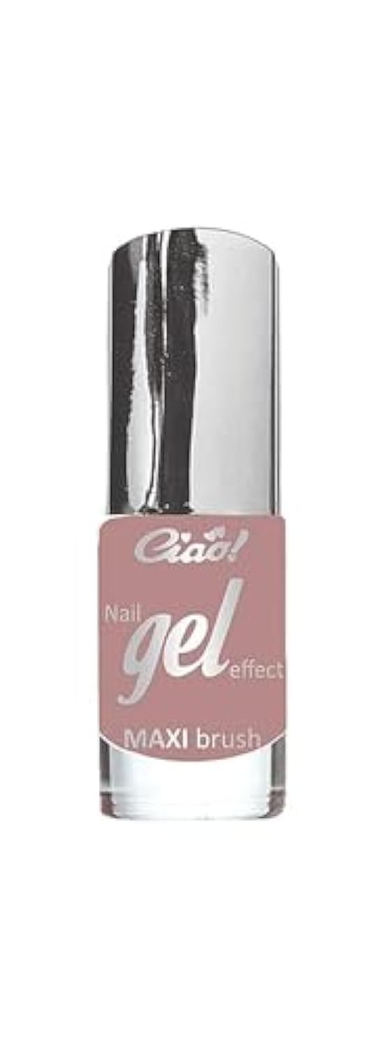 Ciao Gel Nail Polish, Long Lasting Chip-Resistant, Quick-Dry High-Shine Glossy Finish, Highly Pigmented Rich Color, Shade 6, 7ml