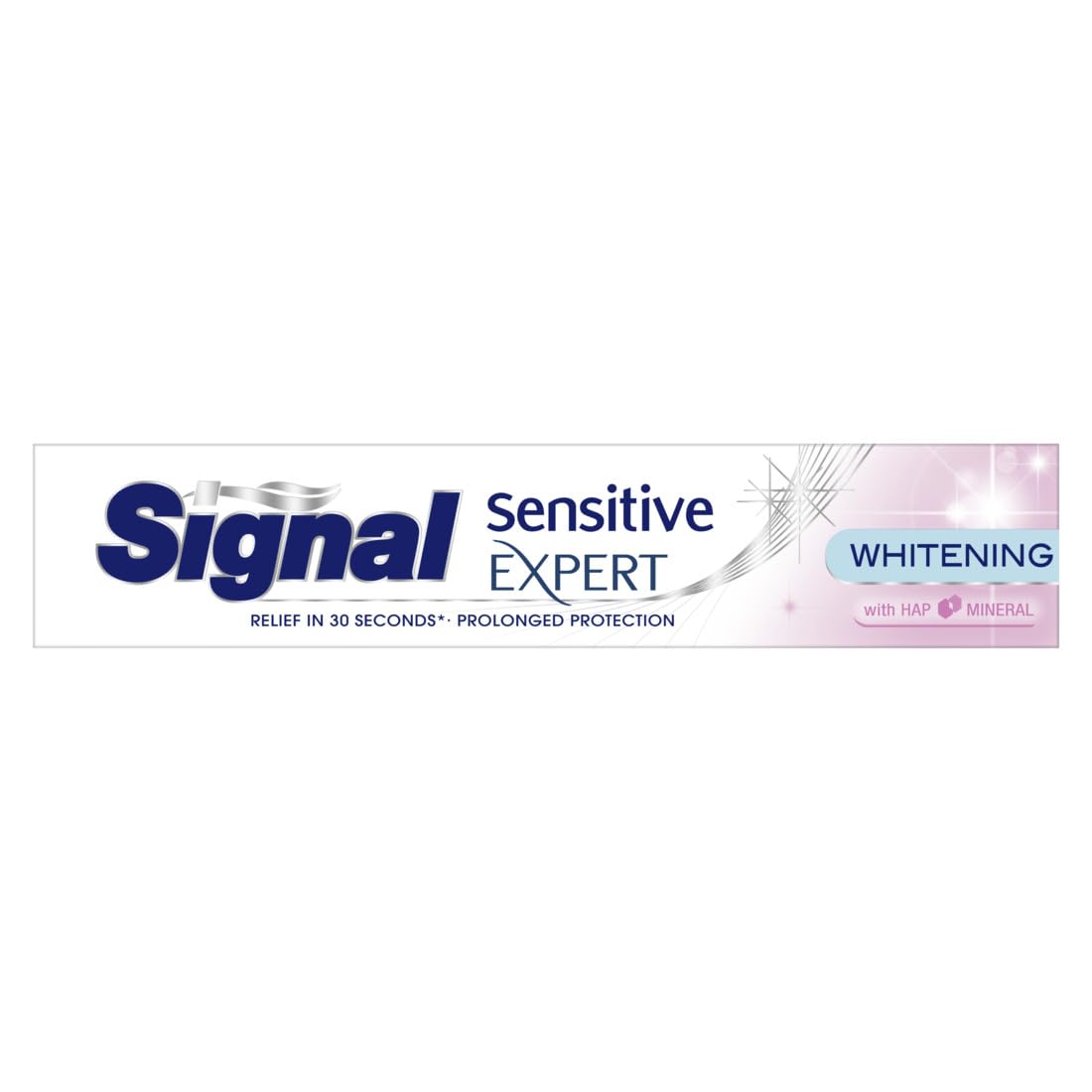 Signal Sensitive Expert Whitening with HAP mineral for relief in 30 seconds and prolonged protection Toothpaste 75ml