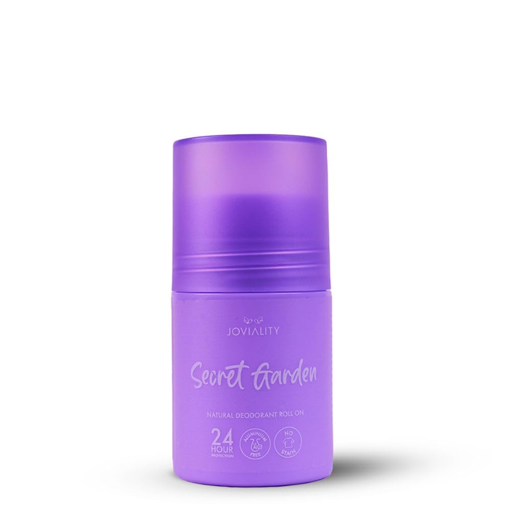 Joviality Natural Roll on Deodorant- Secret Garden - Aluminum Free, Paraben Free, Toxin-free