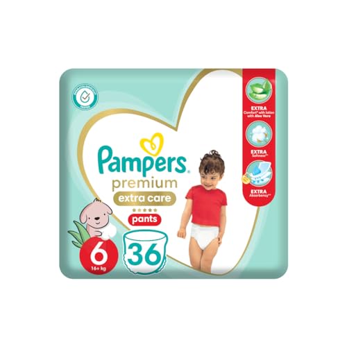 Pampers Premium EXTRA CARE Pants Size 6 36 diapers