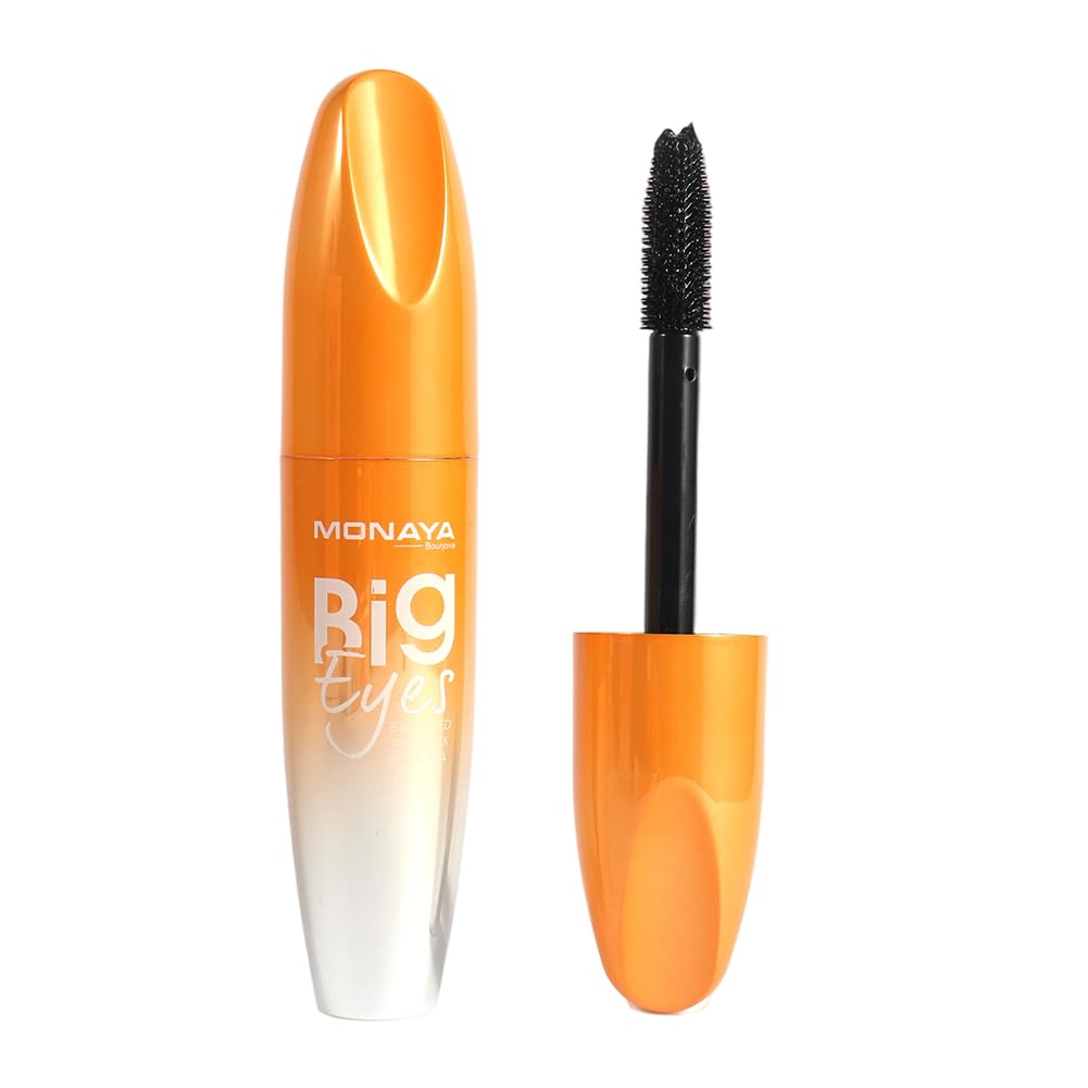 Monaya M010 Big Eyes Extended The Thick Mascara – Volumizing & Lengthening Professional Makeup, Cheap Makeup – 13ml