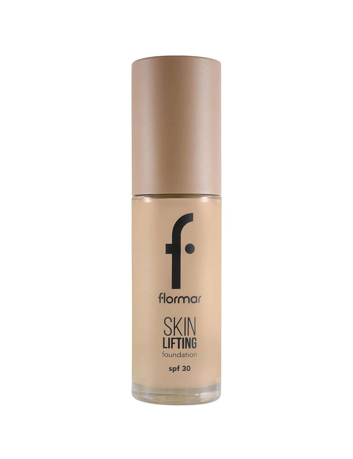 Flormar Skin Lifting Foundation – 080 Golden Beige – Creamy Texture, Firming Care Effect, SPF 30, Smooth Youthful-Looking Finish
