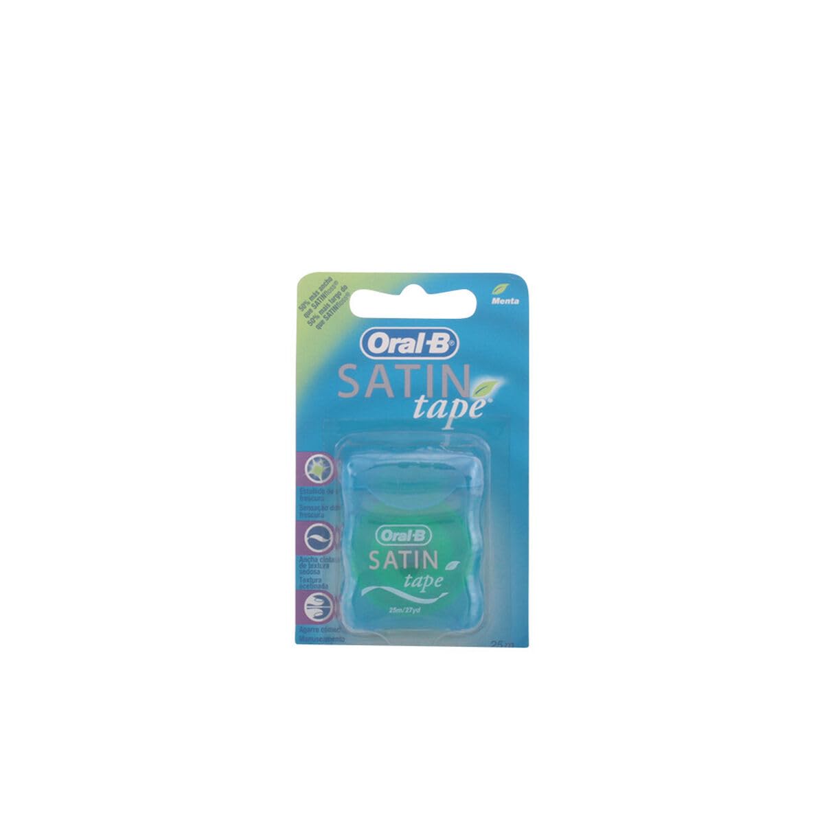 Oral-B Satin Tape Dental Floss Mint 25m/27yd