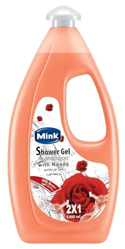 Mink Shower Gel & Shampoo With Roses 1400 ml