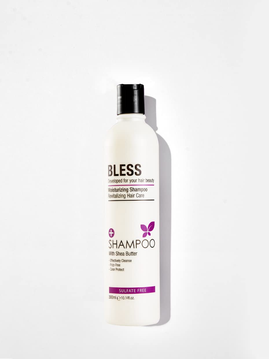 Bless SHAMPOO – SHEA BUTTER – SULFATE FREE 300ML