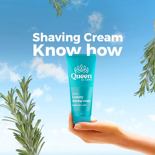 Queen By Lord Shaving Cream for Sensitive Skin
