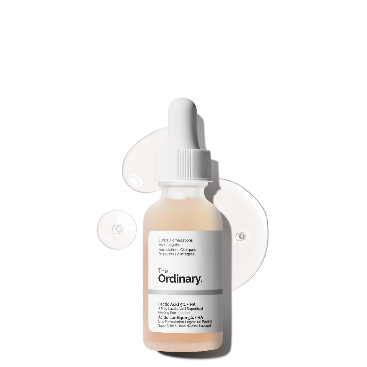 The Ordinary Lactic Acid 5 Percent with HA (Hyaluronic Acid) (A brightening, exfoliating formula with extra hydration)
