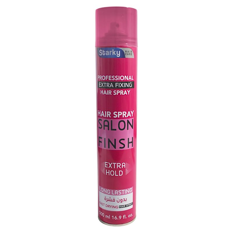 Starky Hair Extra Fixing Spray For Women-Fuchsia-500ml