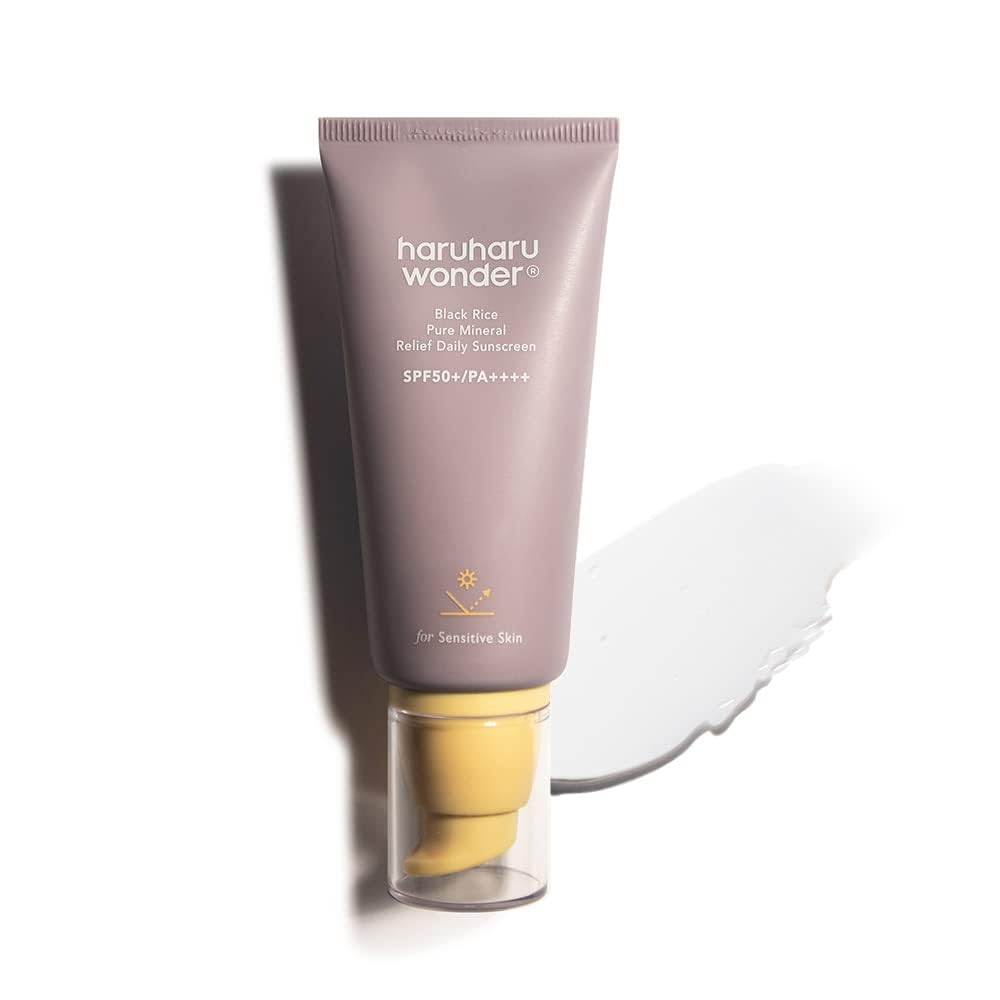 Haruharu Wonder Black Rice Pure Mineral Relief Daily Sunscreen Spf50-50ml