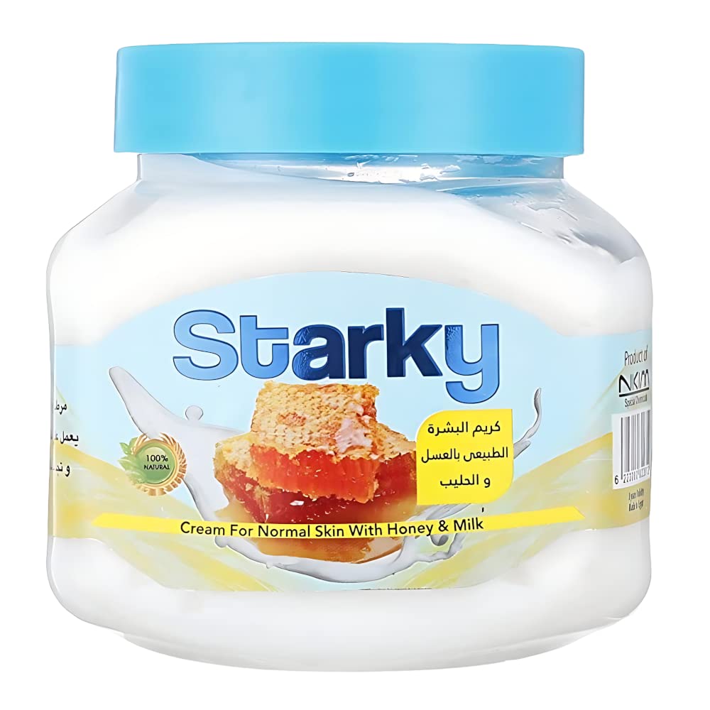 Starky natural skin cream with honey&milk-300ml