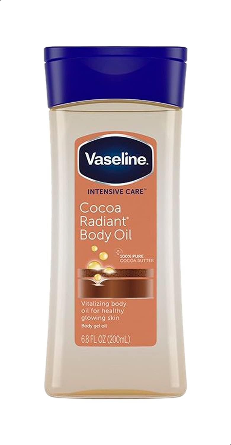 Vaseline Intensive Care Cocoa Radiant Body Oil with Pure Cocoa Butter - 200 ml