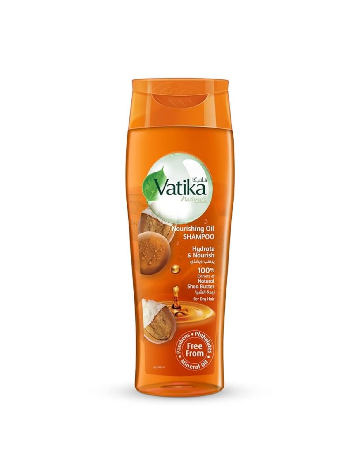 Vatika Naturals Oil Shampoo Shea Butter | Natural & Herbal | Repairs, Hydrate & Nourish | For Damaged Hair - 425ml