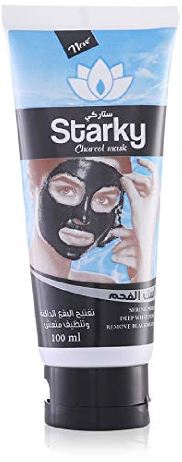 Starky charcoal facial mask - 100 ml