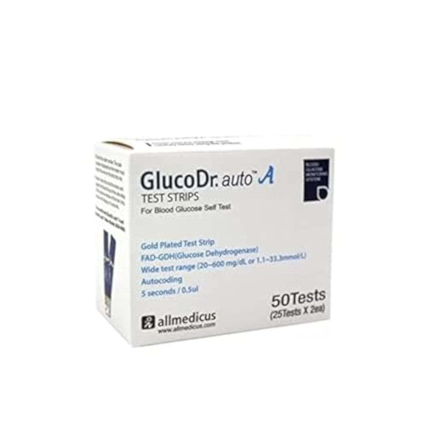 gluco Dr auto test strips 50 strip