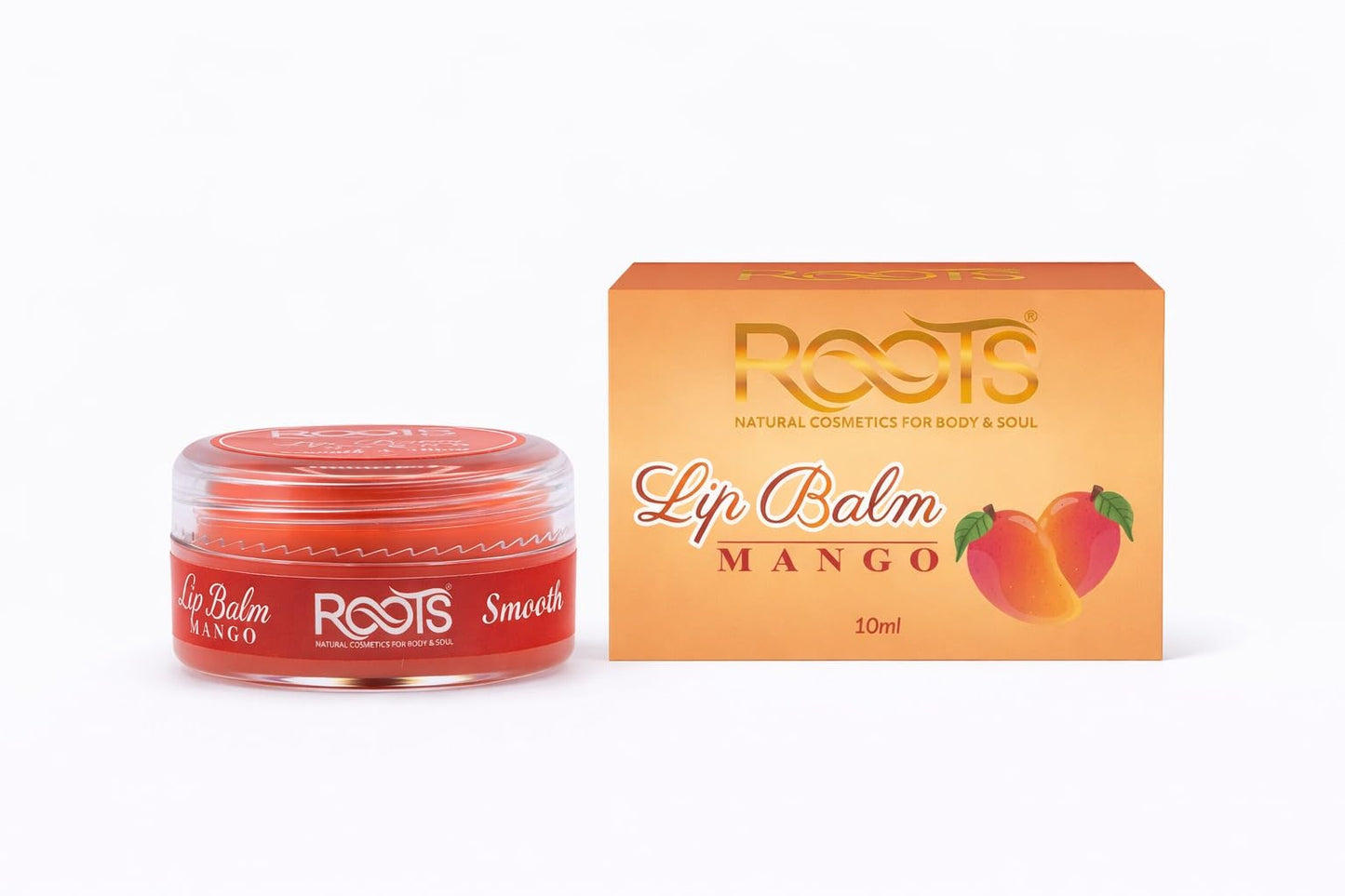 Go Natural Pure Cosmetics Premium Lip Balm with Beeswax, Coconut Oil and Cocoa Butter, Deep Moisturizing, Multi Flavors (Mango)