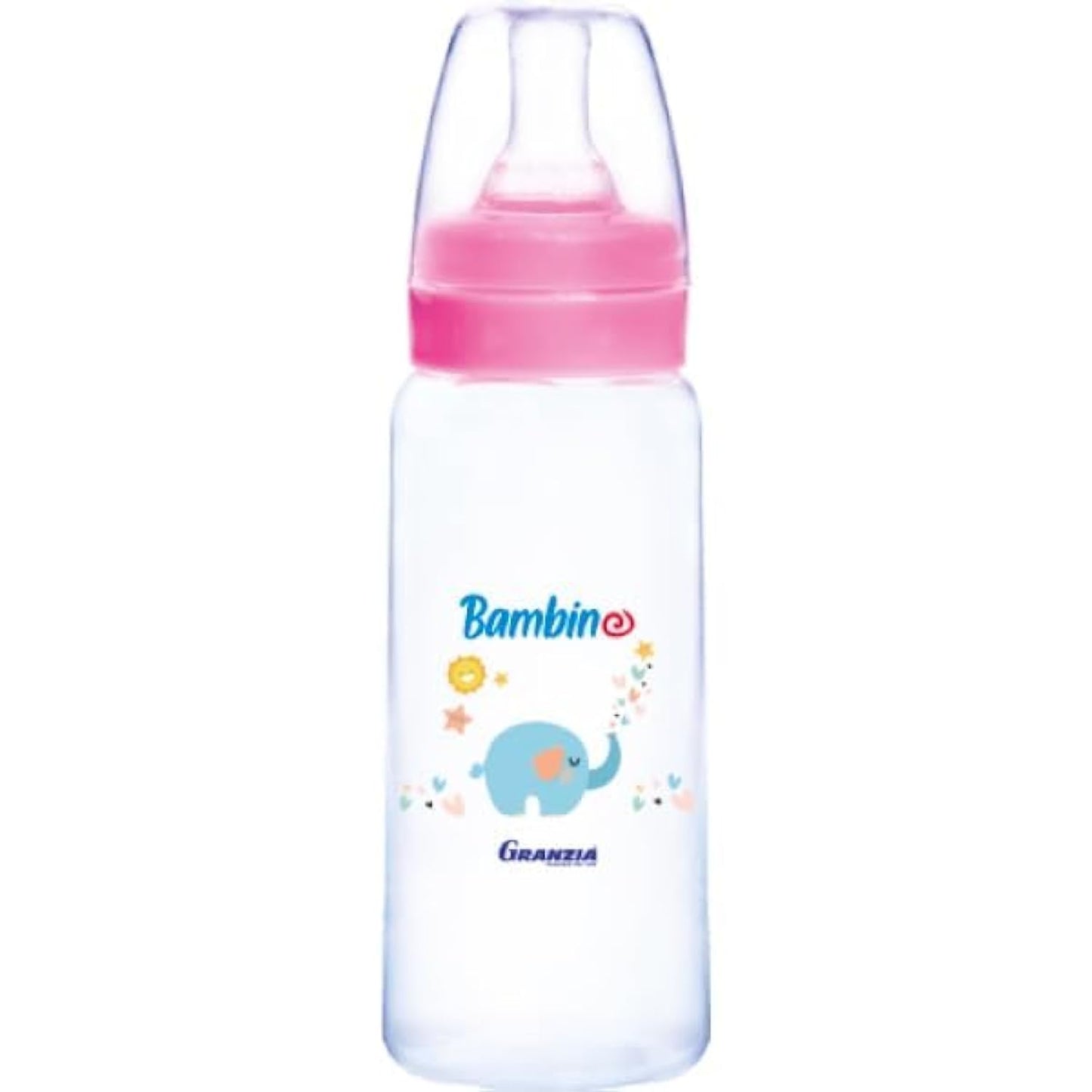 Granzia Bambino Classic Baby Feeding Bottle Rose 300 ML