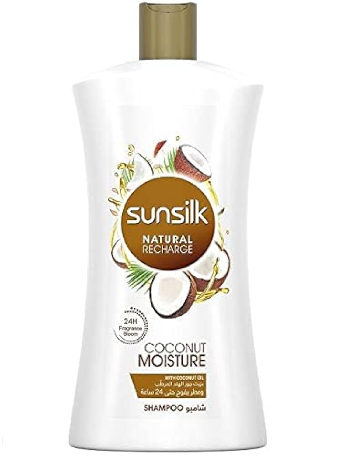 Sunsilk Natural Recharge shampoo with Moisturizing Coconut Oil - 1 L