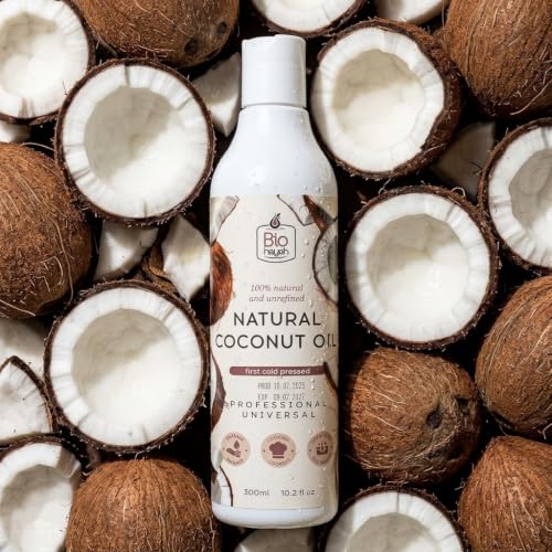Biohayah Pure Coconut Massage Oil 300ml - Amazon Egypt image 2