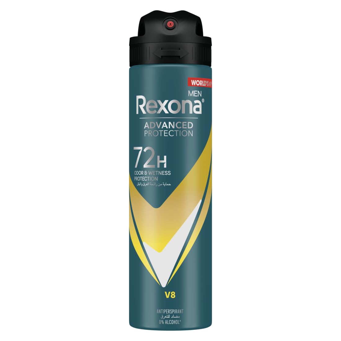 Rexona Men Advanced Protection 72H+ Antiperspirant Deodorant V8 Spray 150ML