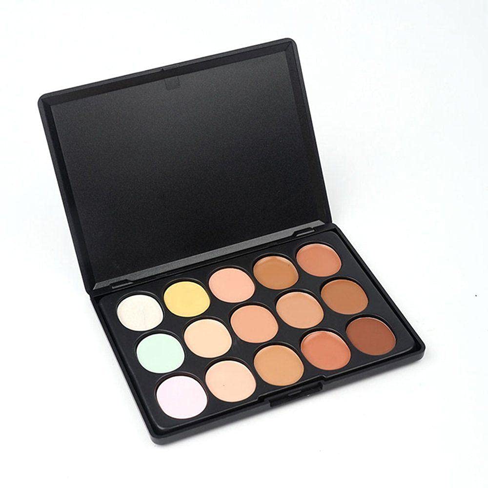 Menow Me now highlighter, cream contour & concealer palette - 15 shades