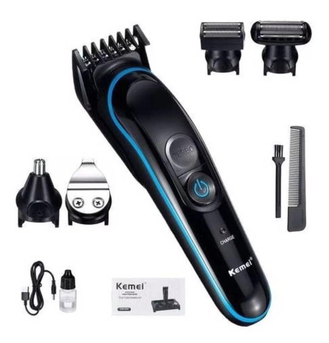 KEMEI KM-690 5in1 Professional Hair trimmer, Beard Shaver & Nose Trimmer