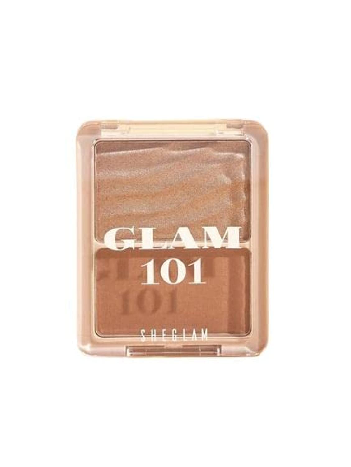 SHEGLAM Glam 101 Hybrid Highlighter & Blush Duo Vienna