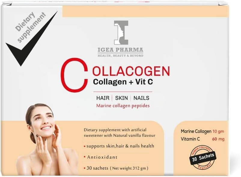 Igea Collacogen, Box of 30 sachets (Vanilla)