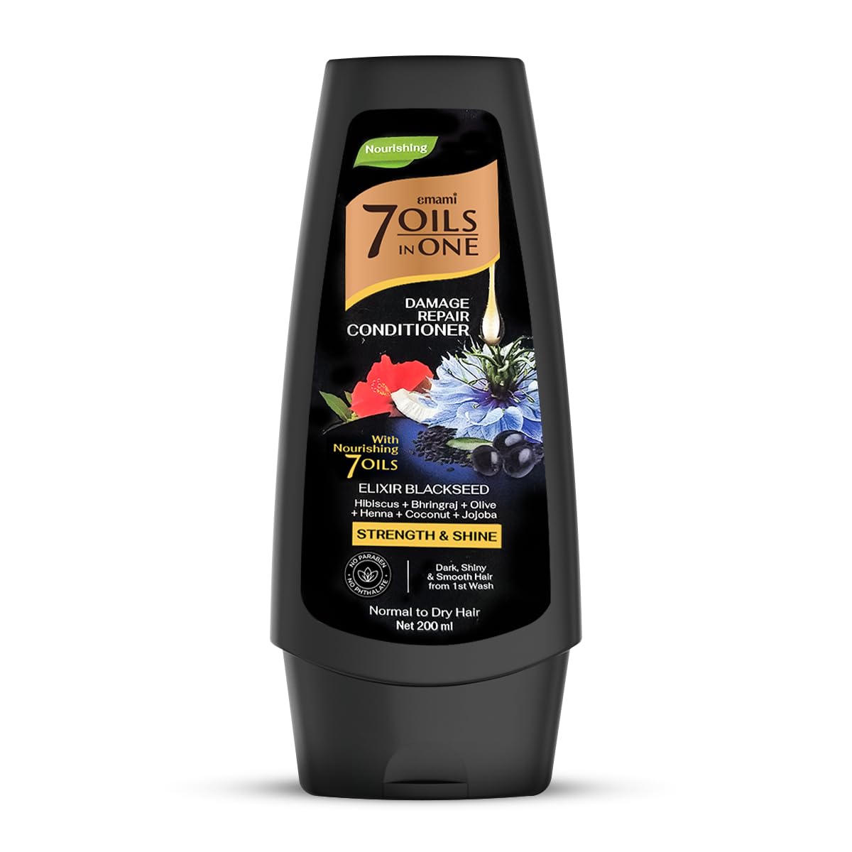 Emami 7 Oils in One Damage Repair Conditioner Elixir Black seed 200 ML