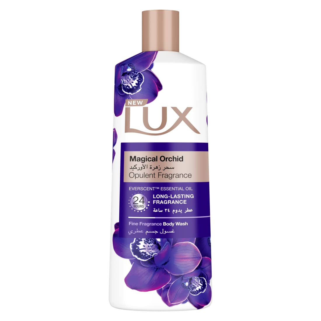 Lux Perfumed Shower Gel Magical Orchid For 24 Hours Long Lasting Fragrance 500ML