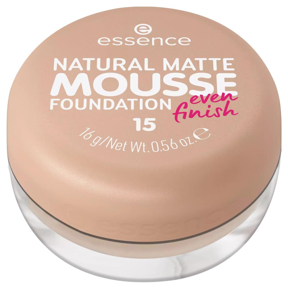 Essence Natural Matte Mousse Foundation 16 G, 15