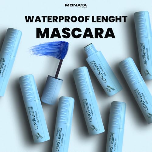 Monaya M013 Waterproof Length Mascara Blue - Amazon Egypt image 2